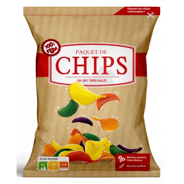 Boîte de Paquet de chips